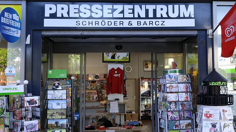 Pressezentrum Eingangsbereich